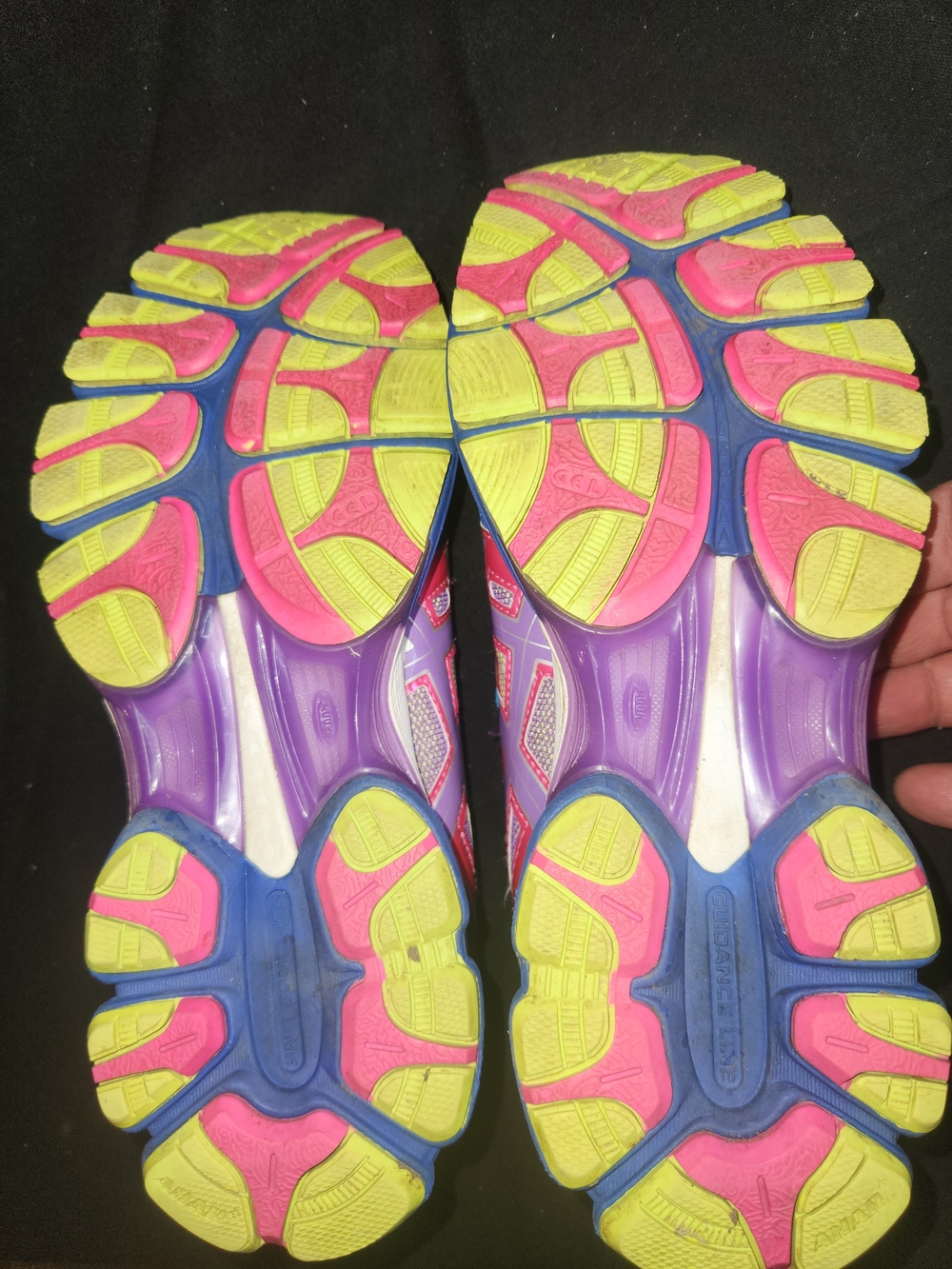 ASICS Purple, Blue & Teal Women's Sneaker Interior - Picture 9 of 9